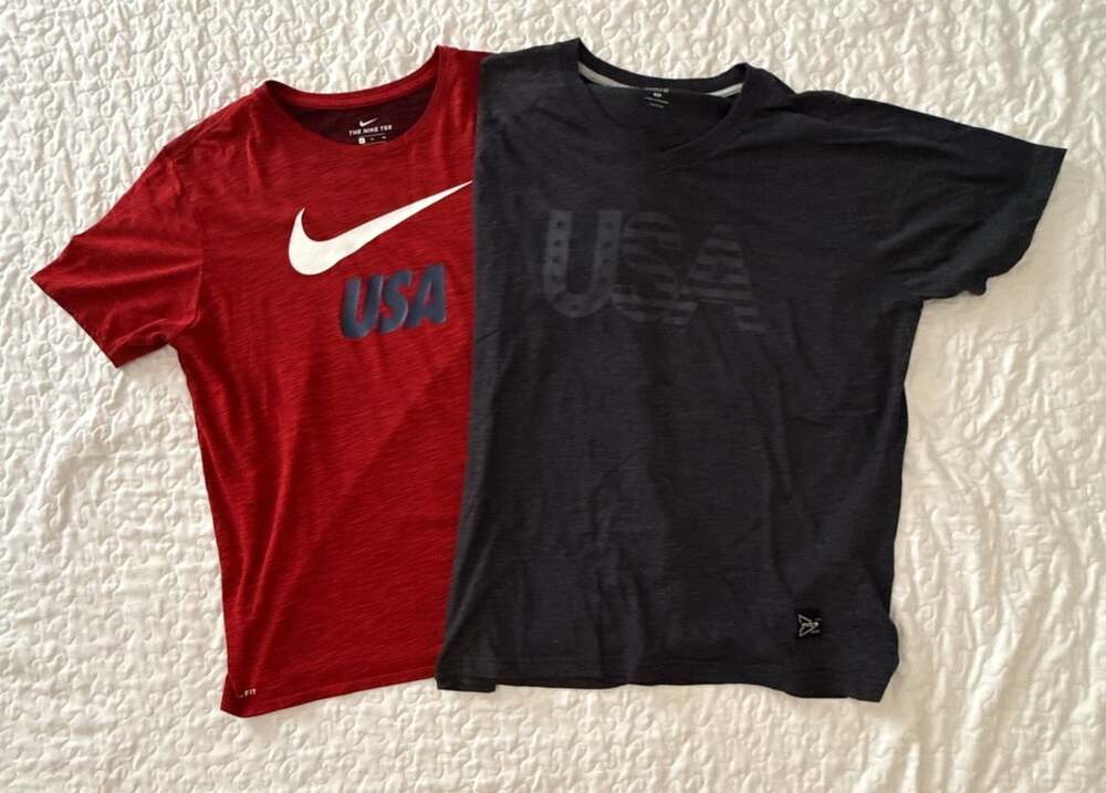 Bundle of USA XL shirts (Nike Dri-Fit & Mitre Elite)